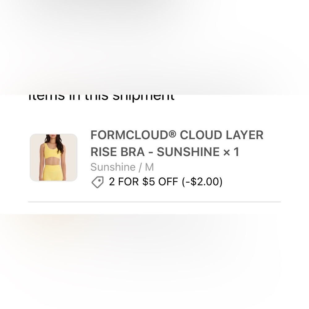 Set Active Formcloud Bra- Sunshine - image 3